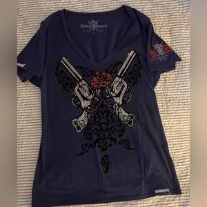 rebel spirit XL gun tee